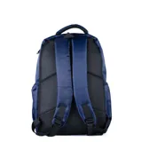 Mochila Umbro color gris con logo estampado en blanco.