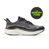 Championes deportivos American Sport modelo Blake Lady, color negro con detalles en gris y blanco. Confeccionados con materiales transpirables y plantilla con memory foam.