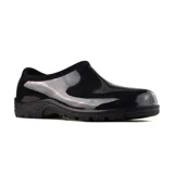Zapato de lluvia American Sport color negro, de goma, con cuello elástico.