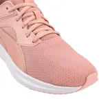 Championes Puma Transport de mujer, color negro con detalles en rosa y blanco.