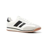 Championes deportivos American Sport Resh Drift, color blanco con detalles en negro y gris.