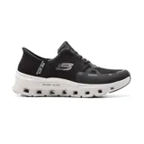 Championes deportivos Skechers Slip-ins Glide Step Pro, color negro con detalles en blanco. Cuenta con tecnología Hands Free Slip-Ins, Heel Pillow, Glide-Step y Air-Cooled Memory Foam.