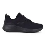 Championes Skechers Vapor Foam Fresh Trend, color negro, con capellada de malla, cordones, plantilla Air-Cooled Memory Foam y suela Vapor Foam.