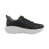 Championes Olympikus Zex 2, color negro con detalles en gris y dorado, ideales para running.