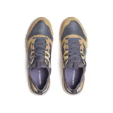 Championes urbanos Merrell Alpine 83 Recraft, con capellada de gamuza y textil reciclado en tonos beige, gris y azul.