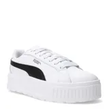 Championes de mujer con plataforma moderna, fabricados con al menos un 30% de materiales reciclados, ideales para un look casual y sostenible.