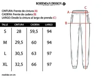 Pantalón de jogging gris con efecto lavado, corte holgado y puños ajustados.