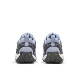 Zapatillas de senderismo Merrell Accentor 3 para mujer, en tonos lila y celeste, con detalles en negro.