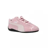 Championes Puma Speedcat OG azules de gamuza con detalles en blanco y suela negra.