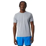 Remera de hombre de tejido de malla de poliéster, con tecnología de secado rápido NB ICEx y ajuste atlético.
