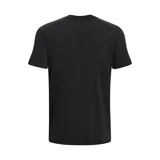 Remera Under Armour de hombre, color celeste, de corte clásico y manga corta. Presenta el logo de la marca estampado en el pecho.