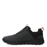 Zapatos Caterpillar Hex Ready Lo de hombre, color gris oscuro con detalles en negro y rojo.