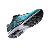 Championes de running 361° Meraki 4, color celeste con detalles en negro y blanco. Capellada de malla de ingeniería, entresuela Qu!kfoam y suela de goma.