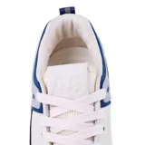Championes deportivos American Sport Sasha, con base blanca, detalles en gris y azul marino.
