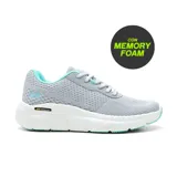 Championes deportivos American Sport Nimbus Lady, color negro, con capellada de malla y suela antideslizante. Con tecnología memory foam para mayor comodidad.