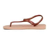 Sandalias Havaianas modelo Flash Urban, color negro, con tira trasera.