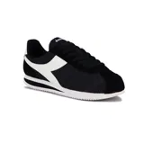 Championes Diadora Ronda Lifestyle Teen, color negro con detalles en blanco.
