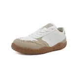 Zapatillas urbanas Paddock Extremes color beige, con suela texturizada y cordones.