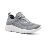 Championes deportivos American Sport Gio color beige, con cordones y suela blanca.