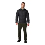 Campera puffer Columbia Delta Ridge II Down color rojo con diseño acolchado. Cuenta con tecnología termorreflectante Omni-Heat™, HeatSeal™ y Omni-Shield™.