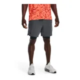 Short de hombre en color negro, con tecnología de secado rápido y cinturilla elástica, ideales para actividad física.