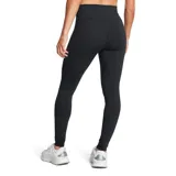 Calza larga Under Armour Campus Legging color negro, de tiro alto y confeccionada en mezcla de algodón, poliéster y elastano.
