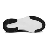 Championes deportivos Actvitta negros con detalles en gris, cordones y suela blanca.