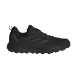 Championes de senderismo Adidas Terrex Anylander, color negro, de corte bajo, con exterior textil, punta reforzada, forro interno textil, mediasuela de EVA y suela Traxion ranurada.