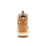 Bota Caterpillar Colorado Snkr Canvas color marrón claro, con capellada de lona y detalles en cuero. Cuenta con forro de lona suave y transpirable, plantilla de espuma EVA, suela intermedia de EVA ligera y suela de goma duradera. Incorpora tecnología CLEANSPORT NXT.
