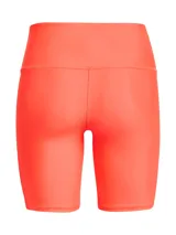 Calza corta de ciclismo Under Armour HeatGear® color naranja.