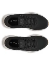 Championes Under Armour UA W Aurora 3 para mujer, color negro con logo blanco, ideales para entrenamiento. Diseñados para brindar soporte y amortiguación.