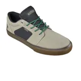 Championes Etnies Barge LS negros con detalles en marrón y suela blanca.