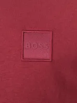 Remera de hombre Boss modelo Tales, color verde pastel, de corte clásico y manga corta. Presenta un pequeño logo cuadrado en el pecho.