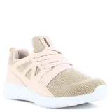 Championes Topper Mamba Urbano W color crema con detalles en rosa y suela blanca.