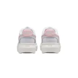Championes Nike Court Vision Alta de mujer, color blanco con detalles en rosa.