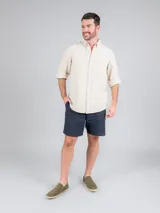 Alpargata Hush Puppies color ladrillo, de cuero gamuzado, con forro de algodón orgánico y plantilla Bloom.