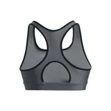 Top deportivo Under Armour blanco con logo negro en el centro del pecho.