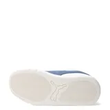 Championes urbanos Puma Park Life Style Easy, color negro con detalles en blanco, de corte bajo y suela blanca.