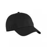 Gorra Puma ESS Metal BB unisex de seis paneles color negro, con logo metálico del felino de PUMA en el frente, visera precurvada y cierre ajustable en la parte posterior.