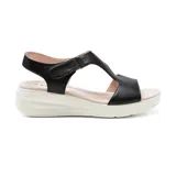 Sandalias de plataforma Korium Confort Cloe con estampado floral multicolor.