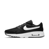 Championes Nike Air Max SC de mujer, color negro con detalles en blanco.