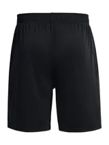 Short deportivo Under Armour Golazo 3.0 negro con logo blanco en la pierna derecha.