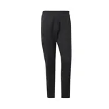 Pantalón de jogging negro Adidas Essentials con logo pequeño bordado en blanco.