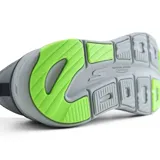 Championes deportivos Skechers Max Cushioning Premier 2.0 - Vantage, color gris con detalles en verde. Capellada de malla y material sintético, cordones, amortiguación ULTRA GO, plantilla Air-Cooled Goga Mat y suela Goodyear Performance.