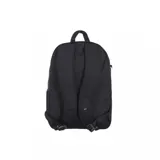 Mochila Vans Old Skool Trek color negro, con logo de la marca en la parte superior. Cuenta con un compartimento principal con cierre, un bolsillo frontal con cierre y correas acolchadas ajustables.