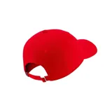 Gorra negra de algodón con visera curva y logo Converse All Star bordado en el frente.