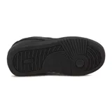 Championes casuales Diadora modelo Spitfire, color negro, de caña baja y estilo retro de skate. Presentan un diseño monocromático con el logo de la marca en el lateral.