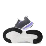 Championes Umbro modelo Vega, color gris con detalles en violeta, ideales para mujer.