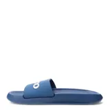 Sandalia de hombre Umbro modelo Twise, color azul con logo blanco en la tira.