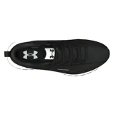 Championes Under Armour Street Mirage color beige con suela color naranja.